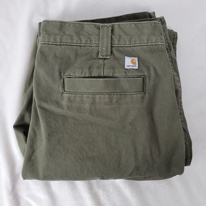 Carhartt jeans relaxed fit 38x34 green